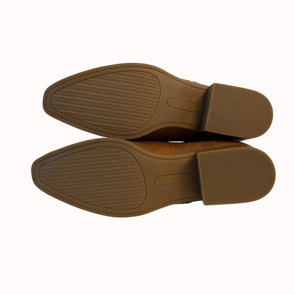 Wonderly Missy Brown Ankle Boots Womens Size 9M Side Zip Fall Fashion - Picture 6 of 14